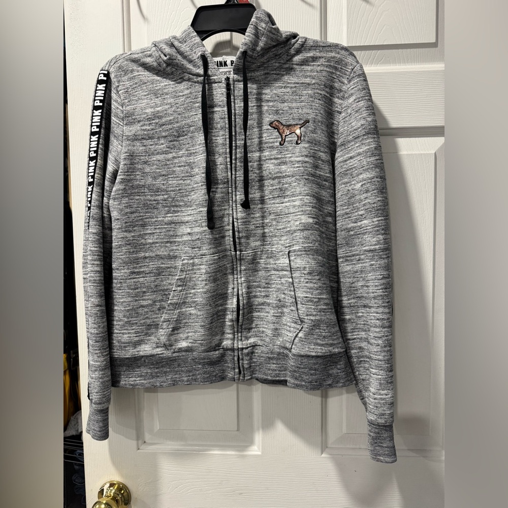 Victoria's Secret Pink Gray Hoodie